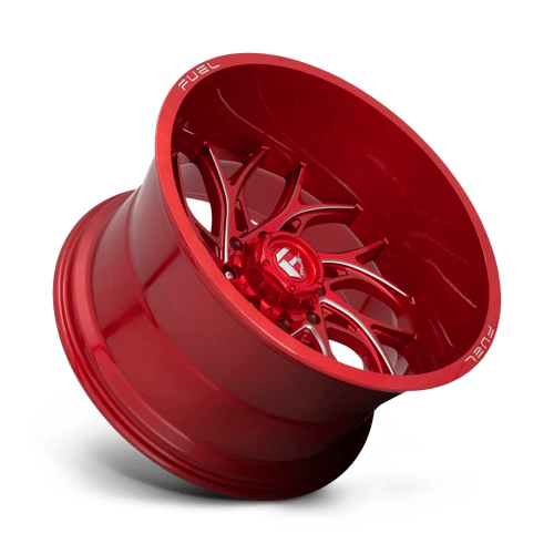 Fuel 1PC D74224208447 D742 24X12 6X5.5 GL-RED-MIL -44MM - Truck Part Superstore