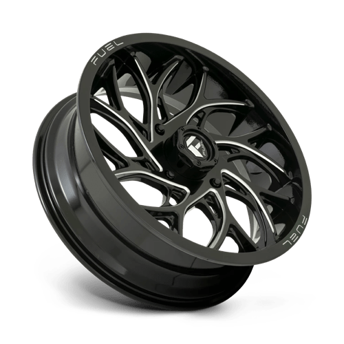 Fuel UTV D7412070A544 D741 20X7 4X156 GL-BLK-MIL 13MM - Truck Part Superstore