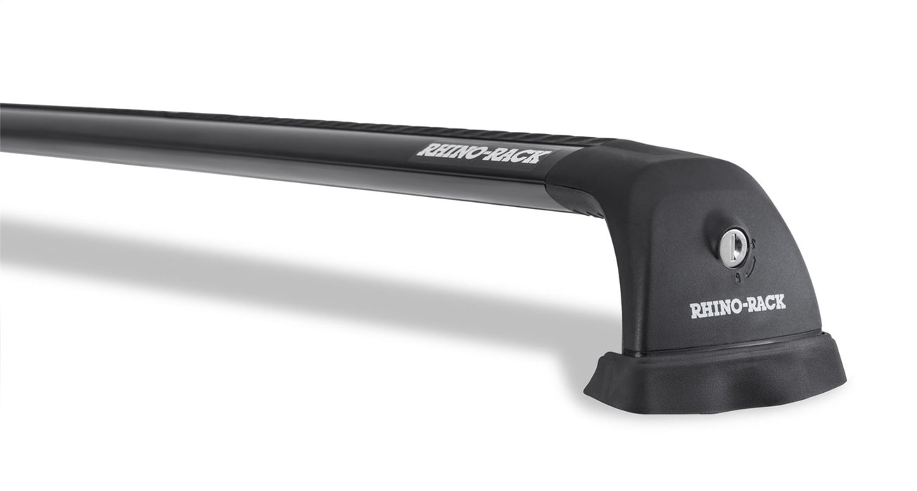 Rhino-Rack USA RVP27 Vortex RVP Roof Rack; 2 Bar; Front 951mm; Rear 913mm; Black; w/Metal Roof Rails; - Truck Part Superstore