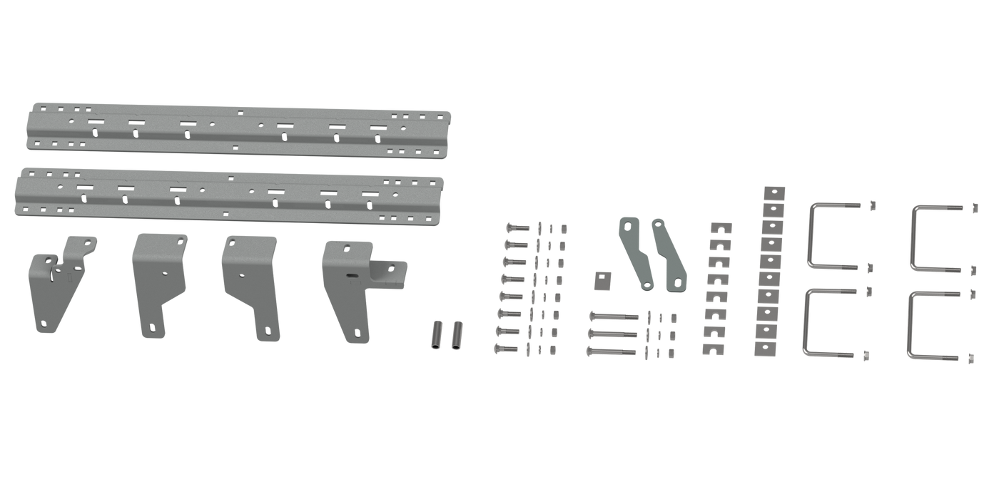 B&W Trailer Hitches RVK2605 Custom Installation Kit For Universal Mounting Rails For Some RAM Trucks - Truck Part Superstore