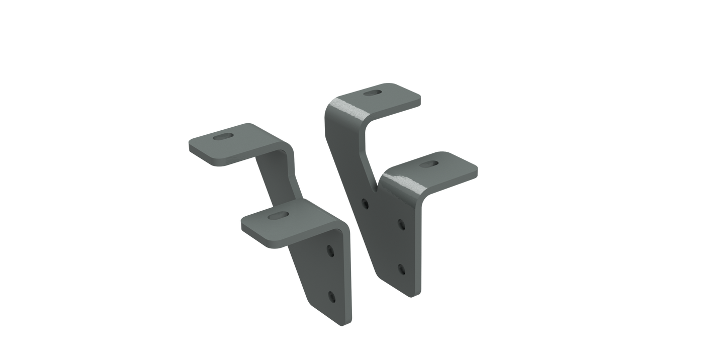 B&W Trailer Hitches RVR3202 Custom Installation Kit For Universal Mounting Rails For Some RAM Trucks - Truck Part Superstore