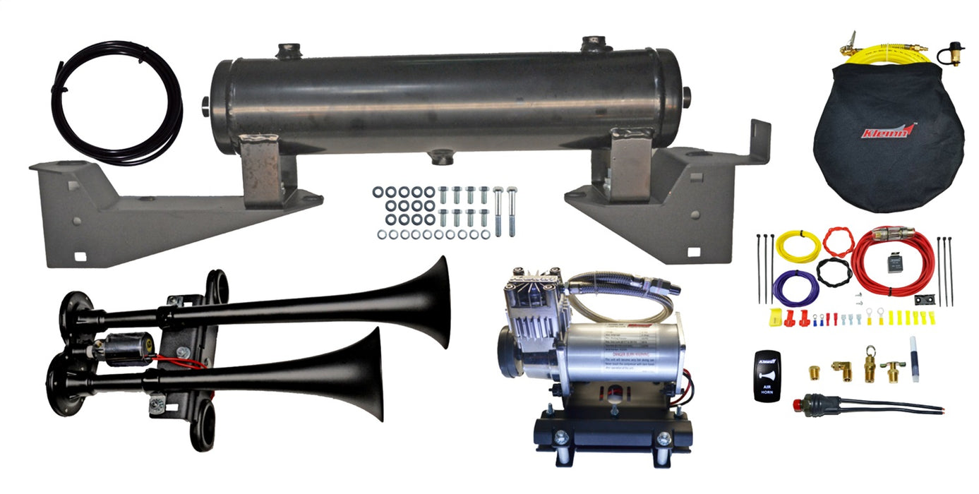 Kleinn Automotive Air Horns RZR1000-KIT Onboard Air System w/Horn - Truck Part Superstore