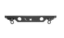 Rampage 76612 Rear Recovery Bumper; Black; Includes Two D-Rings And A Hitch Receiver; - Truck Part Superstore