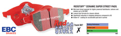 EBC Brakes DP31210C Redstuff Ceramic Low Dust Brake Pads; FMSI Pad No. D1001; - Truck Part Superstore