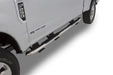 Lund 22690910 3 Inch Round Bent Nerf Bar; Stainless Steel; Polished Chrome; - Truck Part Superstore
