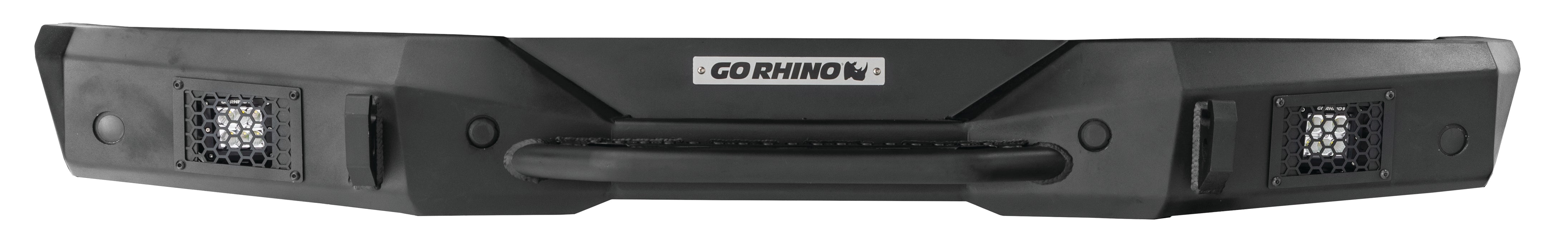Go Rhino 371200T Rockline Rear Full Width Bumper for Jeep Wrangler JL - Truck Part Superstore