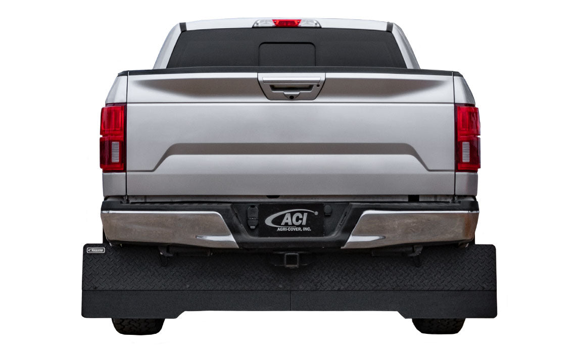 ROCKSTAR Mud Flaps H2010119 Full Width Tow Flap; Black Diamond Mist; w/ Adjustable Rubber; - Truck Part Superstore