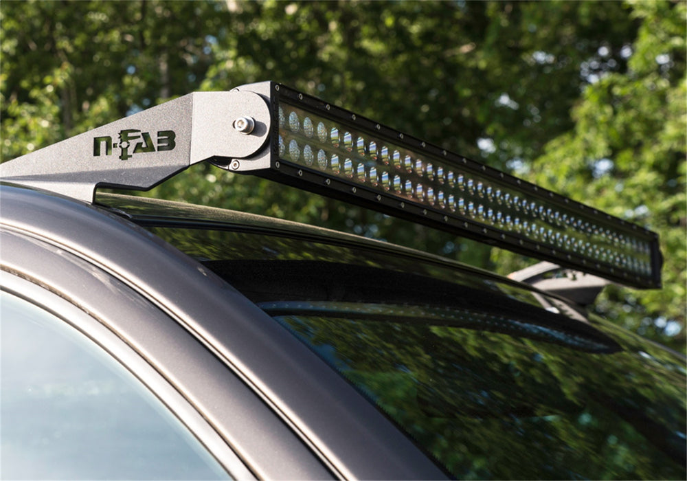 N-Fab D0950LR-TX Light Mounting-Roof Mounts-(1-50Ser)-09-18(19-21Cl)Ram1500/10-14 25/3500-TXBlk - Truck Part Superstore