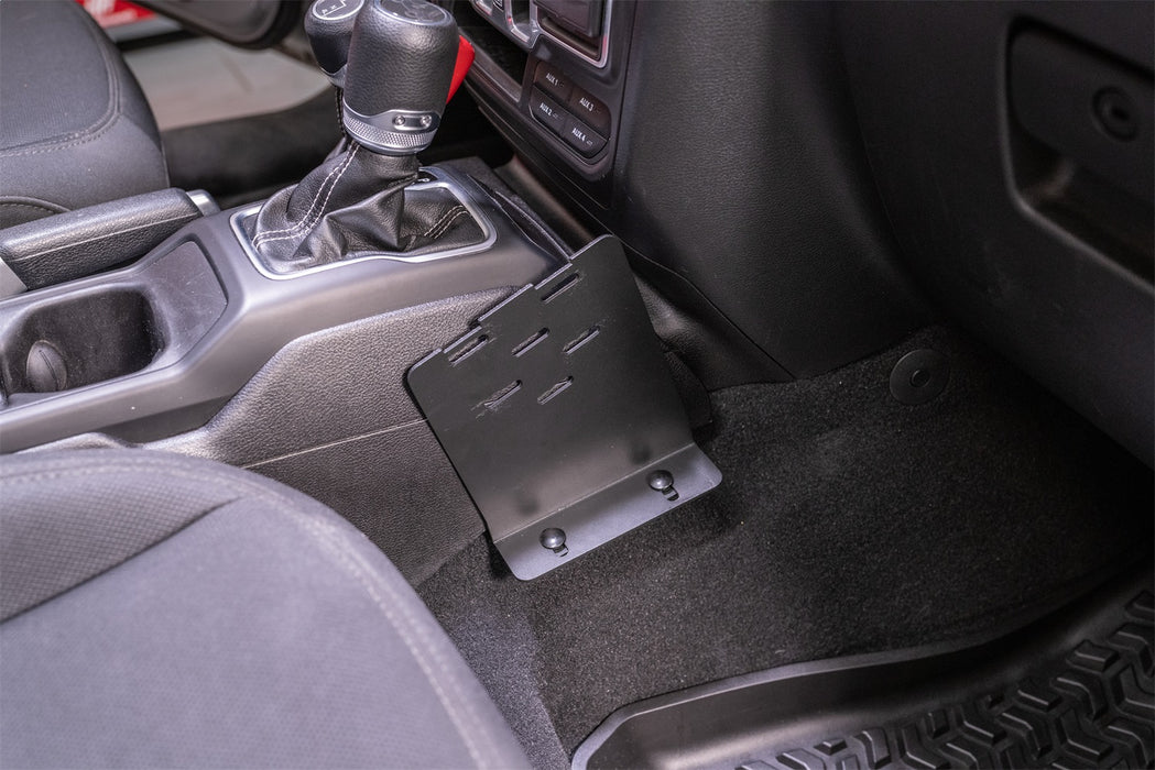 Rugged Ridge 13551.06 CB Radio Mount Bracket; Black; - Truck Part Superstore