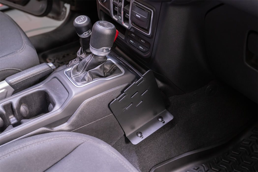 Rugged Ridge 13551.06 CB Radio Mount Bracket; Black; - Truck Part Superstore