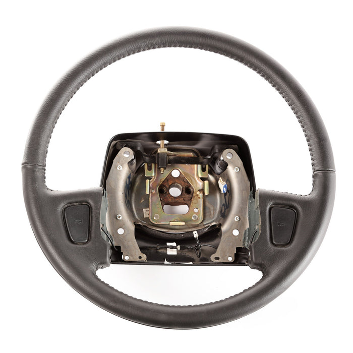 Omix S-5FJ14SX9 Steering Wheel; Leather; Export; - Truck Part Superstore