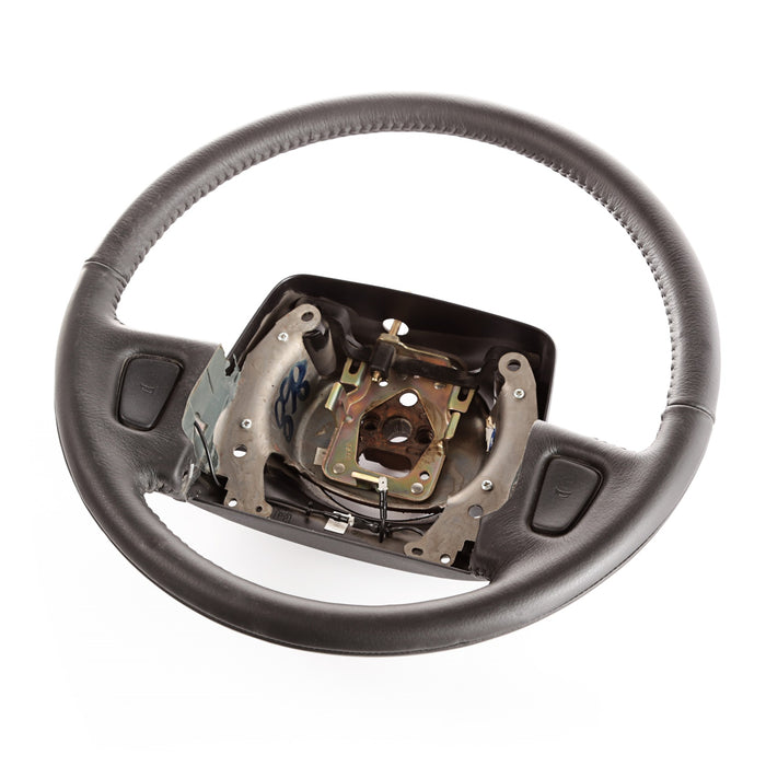 Omix S-5FJ14SX9 Steering Wheel; Leather; Export; - Truck Part Superstore