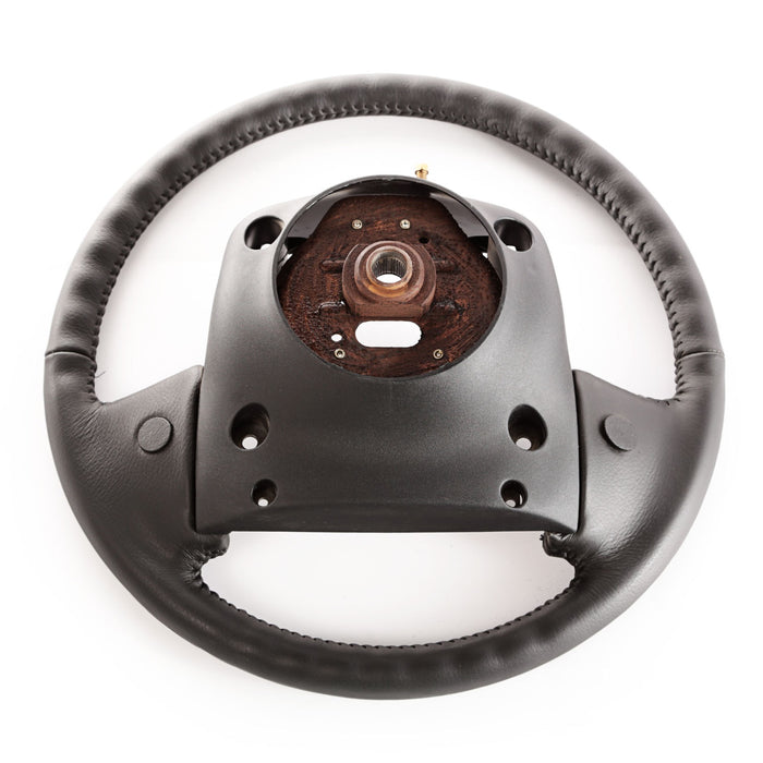 Omix S-5FJ14SX9 Steering Wheel; Leather; Export; - Truck Part Superstore