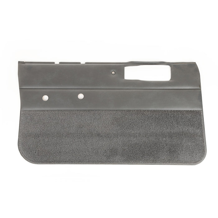 Omix S-5FN39SSA Door Panel; Front Right; Not For Use w/In Door Speakers; Charcoal; - Truck Part Superstore