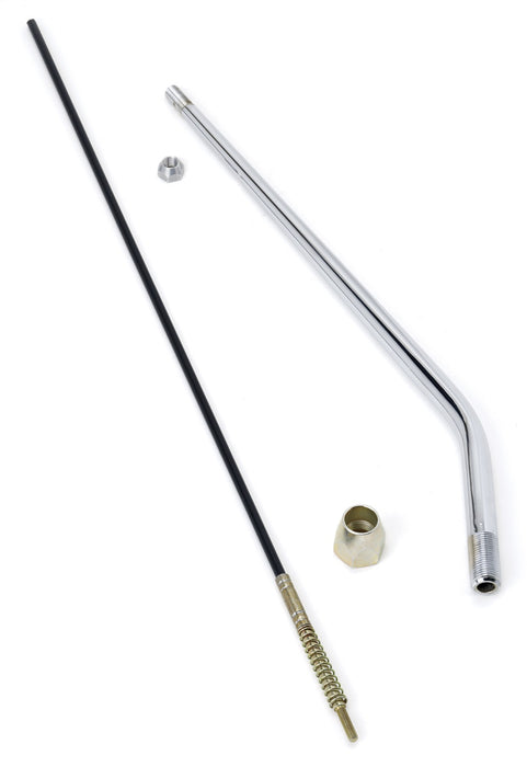 Lokar RLK-68016 Lever Conversion Kit; 32 in. Double Bend Lever; Lower Threads; Chrome Finish; - Truck Part Superstore