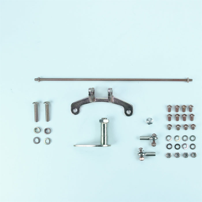 Lokar TMFMXFXMB Tail Mount Shifter Kit - Truck Part Superstore
