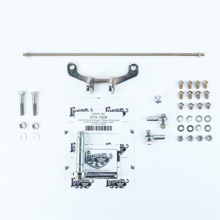Lokar TM4R70WEXMB Tail Mount Shifter Kit - Truck Part Superstore