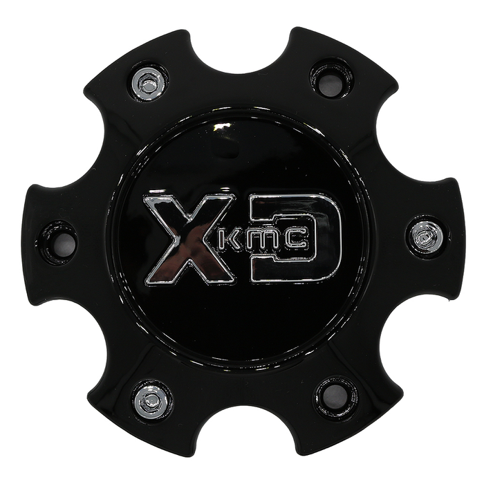 XD S057L120AGB1-H34 XDS CAP 6X4.5/120 GLOSS BLACK (NEW LOGO) - Truck Part Superstore