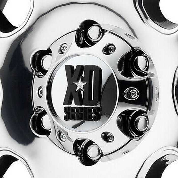 XD S057L120CH-H34 XDS CAP 5X4.5/120/5/130 - CHROME - Truck Part Superstore