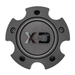 XD S057L120SG1-H34 XDS CAP 2PC SMALL 5 LUG- SATIN GRAY (NL) - Truck Part Superstore