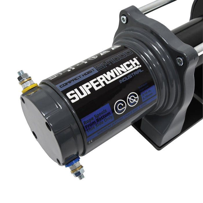 Westin S104089 Compact Hoist; 1000 lbs.; 1.3hp; 12V; w/o Rope; - Truck Part Superstore