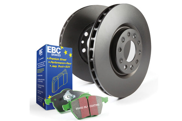 EBC Brakes S11KF1668 Disc Brake Pad and Rotor / Drum Brake Shoe and Drum Kit - Truck Part Superstore