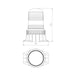 BrightSource S12B30A Mini Amber Warning/Safety Beacon - Truck Part Superstore