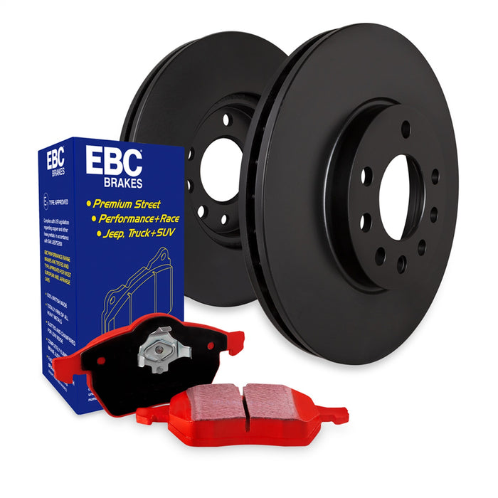 EBC Brakes S12KF2209 S12 Kits Redstuff and RK Rotors - Truck Part Superstore