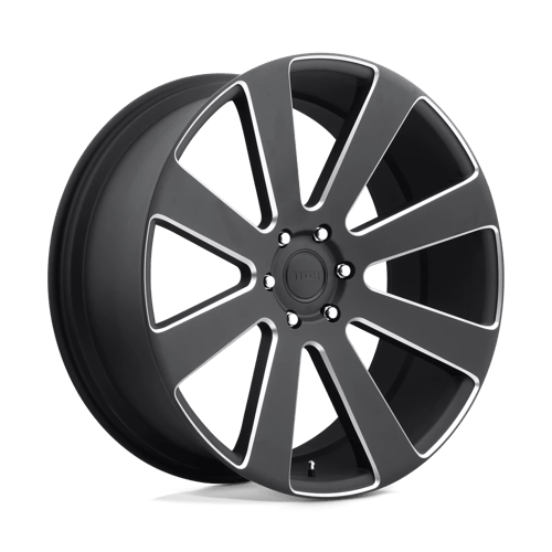 DUB 1PC S187240089+30 S187 24X10 6X135 MT-BLK-MIL 30MM - Truck Part Superstore
