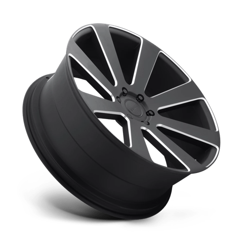 DUB 1PC S187229577+20 S187 22X9.5 6X5.5 MT-BLK-MIL 20MM - Truck Part Superstore