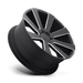 DUB 1PC S187240089+30 S187 24X10 6X135 MT-BLK-MIL 30MM - Truck Part Superstore