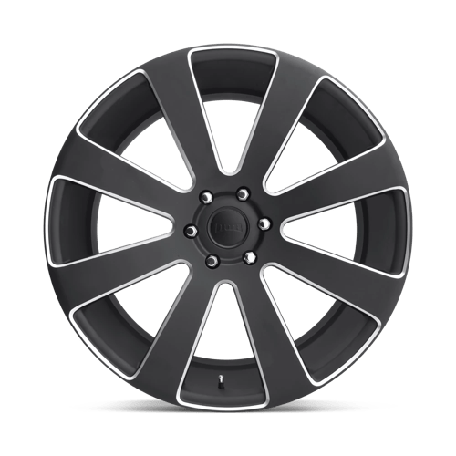 DUB 1PC S187229589+30 S187 22X9.5 6X135 MT-BLK-MIL 30MM - Truck Part Superstore