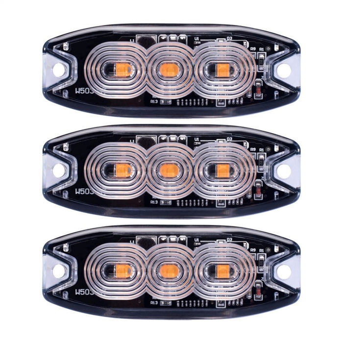 BrightSource S19SM3A3 LED Amber Marker Light PRO Pack - Truck Part Superstore