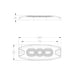BrightSource S19SM3A LED Amber Marker Light - Truck Part Superstore