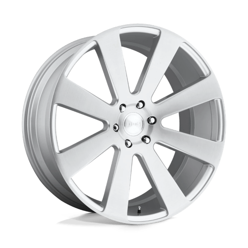 DUB 1PC S213229577+20 S213 22X9.5 6X5.5 GL-SLVR-BRSH 20MM - Truck Part Superstore