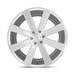 DUB 1PC S213229577+20 S213 22X9.5 6X5.5 GL-SLVR-BRSH 20MM - Truck Part Superstore