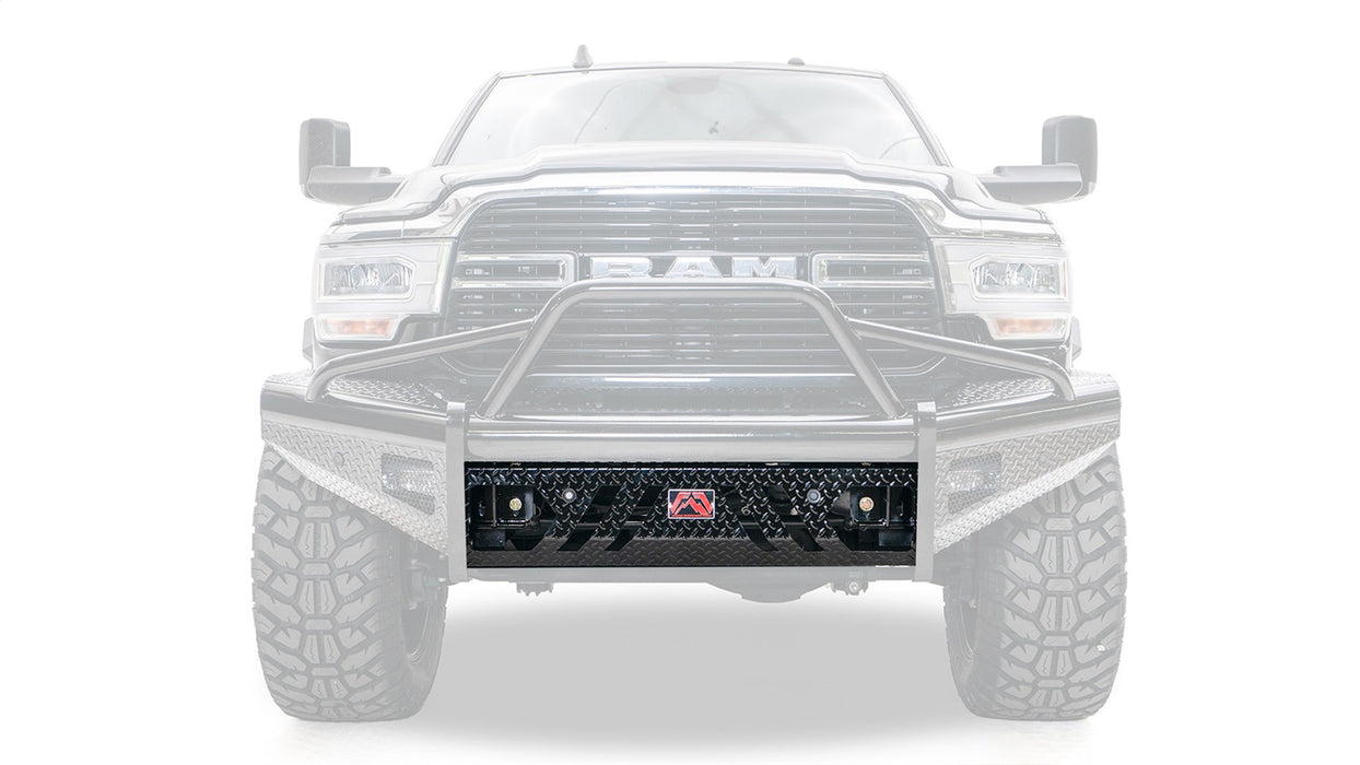 Fab Fours S21971-1 Replacement Lower Guard; w/Sensors; Black; Steel; - Truck Part Superstore