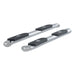 ARIES S223016-2 4in. Polished Stainless Oval Side Bars; Select Ford F-150 - Truck Part Superstore