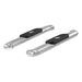 ARIES S224017-2 4in. Polished Stainless Oval Side Bars; Select Silverado; Sierra 1500; 2500; 350 - Truck Part Superstore