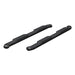 ARIES S225041 4in. Black Steel Oval Side Bars; Select Dodge; Ram 1500; 2500; 3500 - Truck Part Superstore