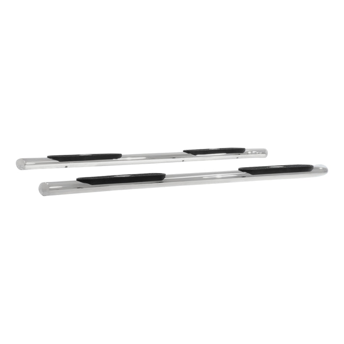 ARIES S229006-2 4in. Polished Stainless Oval Side Bars; Select Nissan Titan; XD - Truck Part Superstore