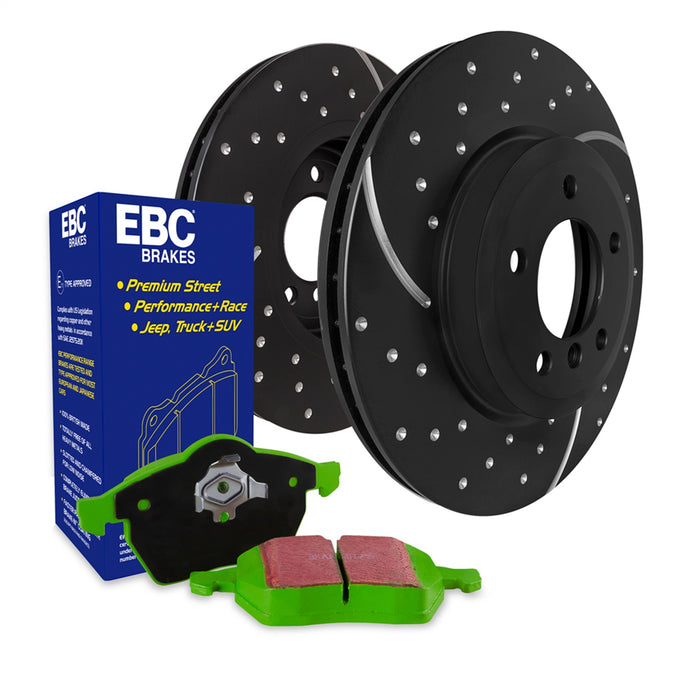 EBC Brakes S3KF1358 S3 Kits Greenstuff 6000 and GD Rotors Truck/SUV - Truck Part Superstore