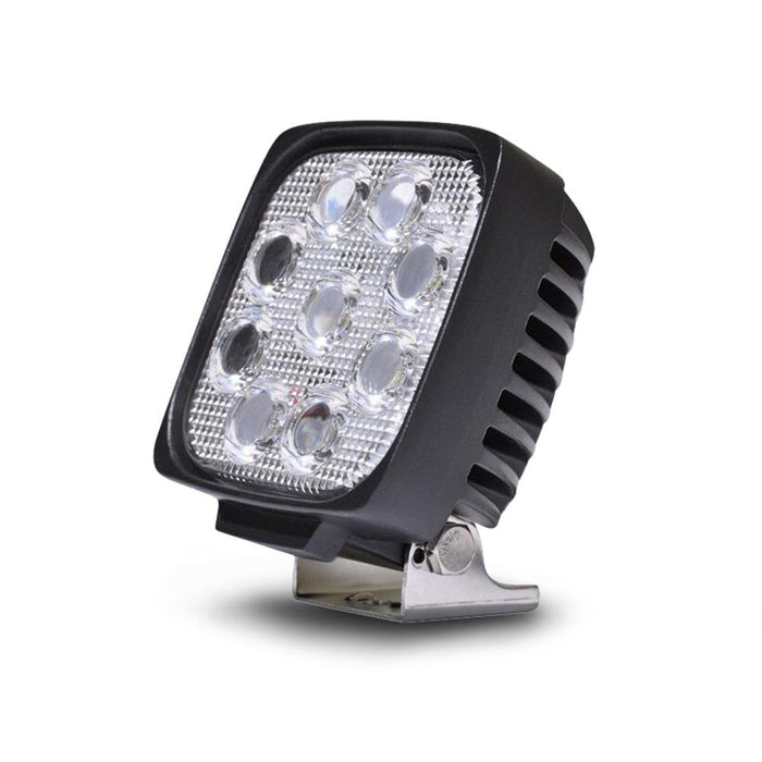 DV8 Offroad S4.3E27W3W 5 Inch Square Off road Light 27W Spot 3W LED Black DV8 Offroad - Truck Part Superstore