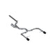 MBRP Exhaust S46083CF T304 Stainless Steel with Carbon Fiber Tips. - Truck Part Superstore
