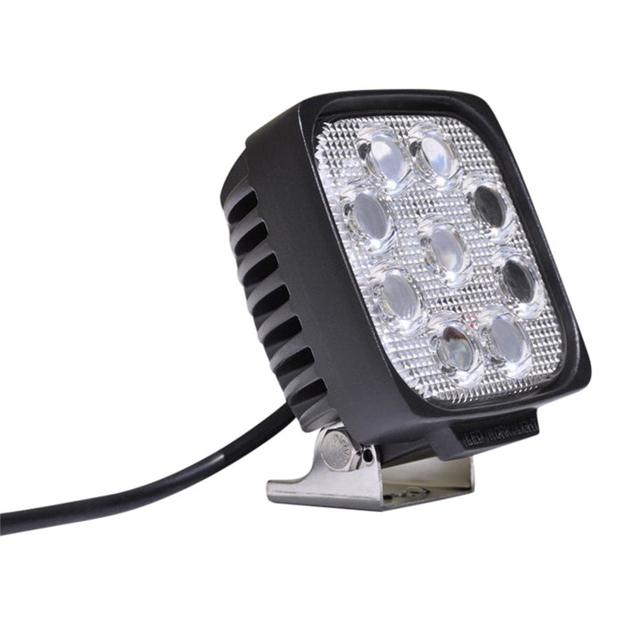 DV8 Offroad S4.3E27W3W 5 Inch Square Off road Light 27W Spot 3W LED Black DV8 Offroad - Truck Part Superstore