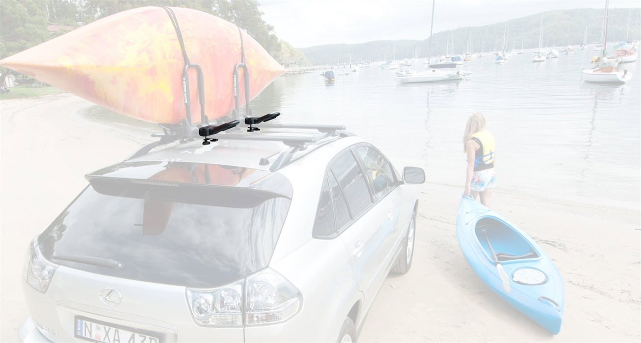 Rhino-Rack USA S512X Folding J Style Kayak Carrier; Extension Arm; Universal Mount; - Truck Part Superstore