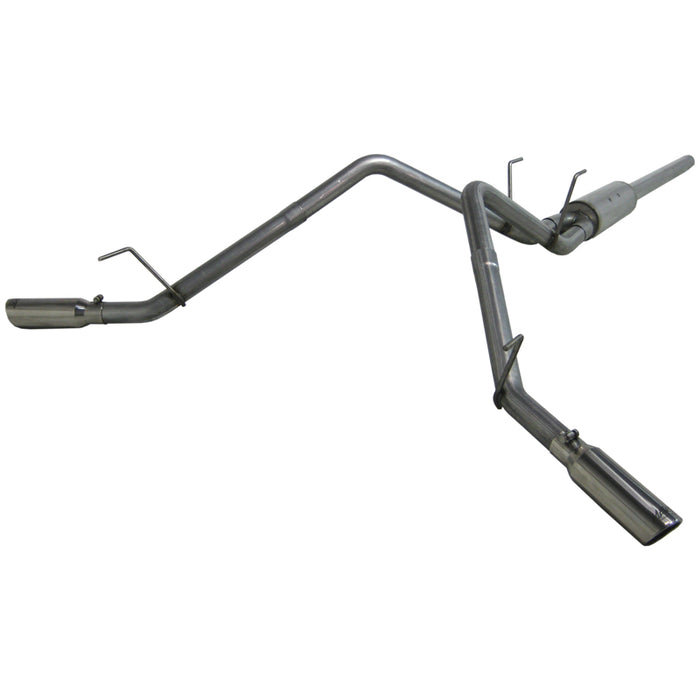 MBRP S5144AL Cat Back Exhaust System Dual Split Side Aluminized Steel For 09-22 RAM 1500 5.7L/ 2019-22 RAM 1500 Classic 5.7L MBRP - Truck Part Superstore