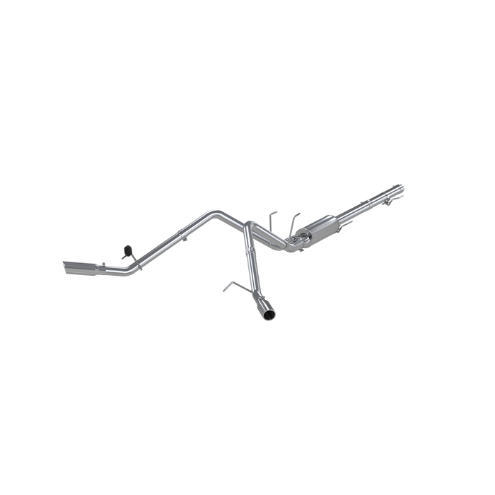MBRP S5144AL Cat Back Exhaust System Dual Split Side Aluminized Steel For 09-22 RAM 1500 5.7L/ 2019-22 RAM 1500 Classic 5.7L MBRP - Truck Part Superstore