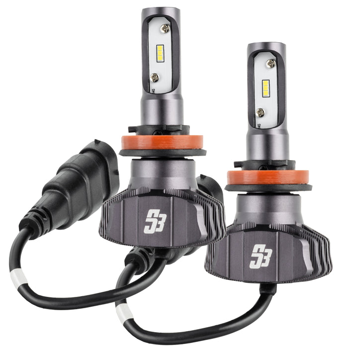 Oracle Lighting S5235-001 H11 S3 LED Headlight Bulb Conversion Kit, 6000K - Truck Part Superstore