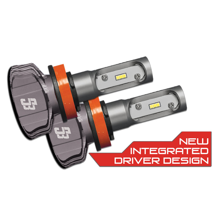 Oracle Lighting S5237-001 H16 S3 LED Headlight Bulb Conversion Kit, 6000K - Truck Part Superstore
